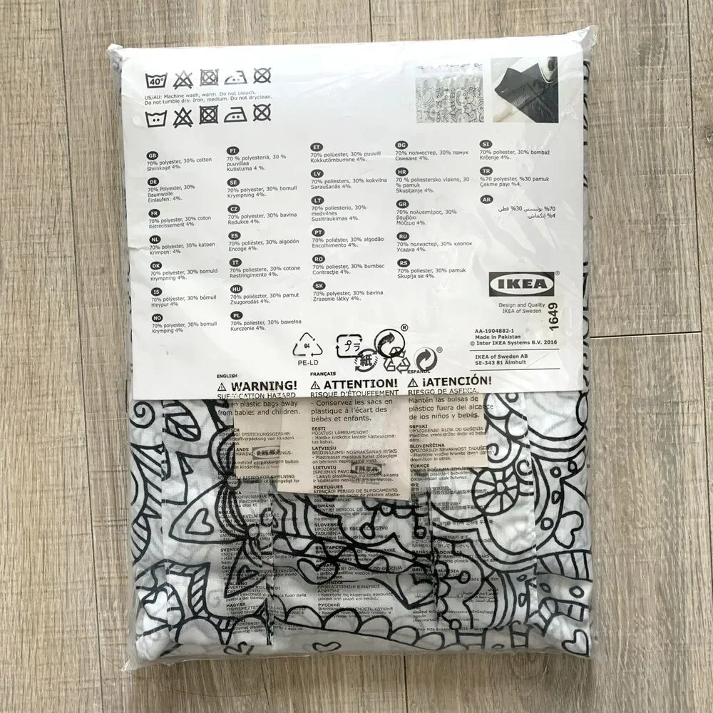 IKEA vanskaplig curtains